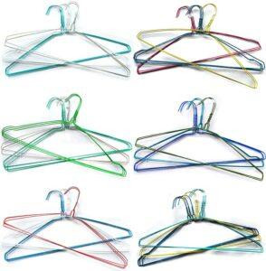 Laundry PE Powder Coated Wire Hanger for Sale Laundry PE Powder Coated Wire Hanger for Sale