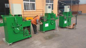 PLC Control Laundry Coating Wire Hanger Making Machine Delivery for America Customer PLC Control Laundry Coating Wire Hanger Making Machine Delivery for America Customer