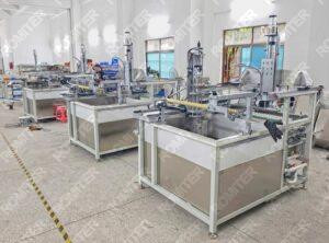 Automatic Hanger Glue Coating Machine for Hanger Flocking Line Automatic Hanger Glue Coating Machine for Hanger Flocking Line