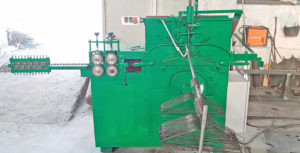 Two Sets Galvanized Wire Hanger Machine for Dominica Customer Two Sets Galvanized Wire Hanger Machine for Dominica Customer