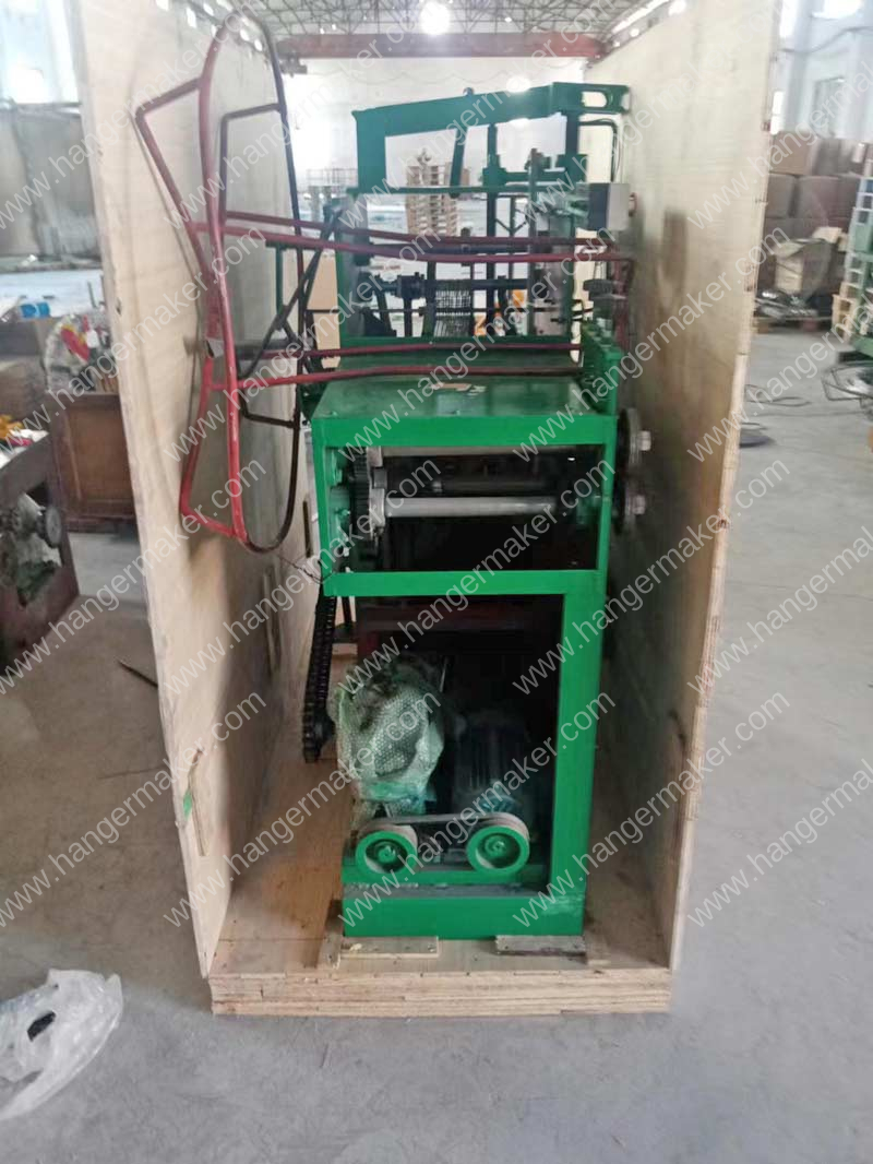 Galvanized-Wire-Hanger-Machine-Delivery-Package-for-Congo