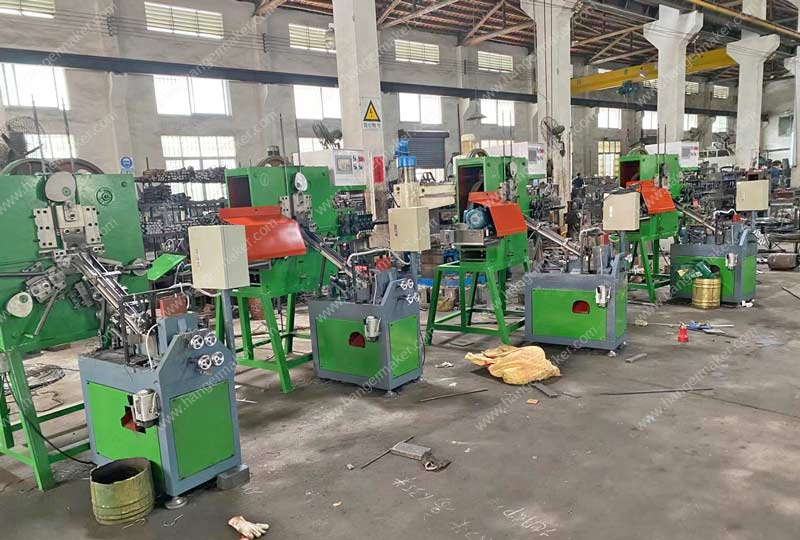 Automatic Wire Hook Threading Machine