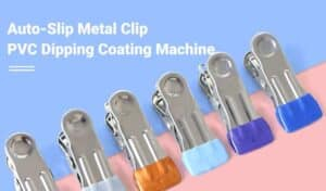 Automatic Pants Metal Clip Head Plastic Coating Machine