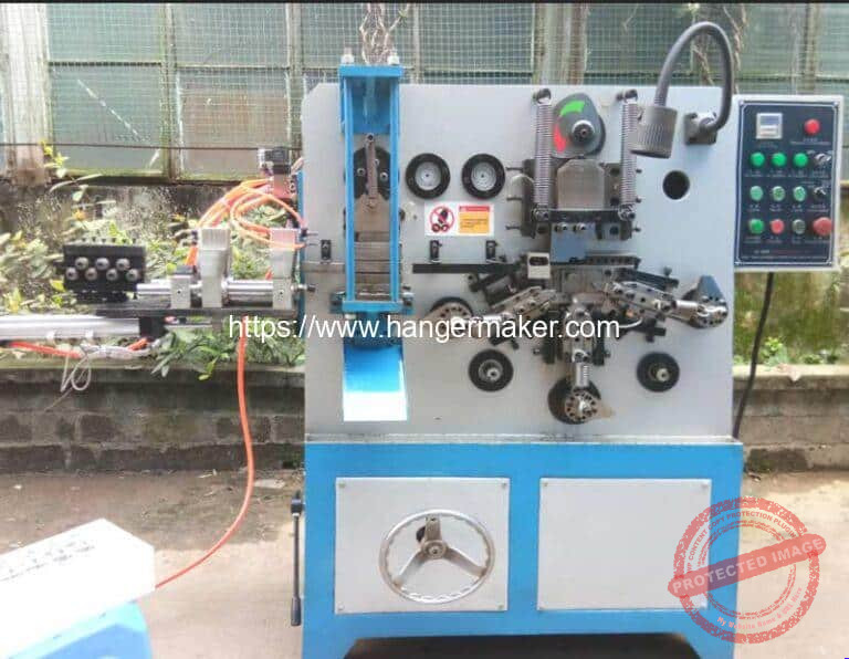 Automatic Pants Hanger Spring Clip Bending Making Machine | Wire Hanger ...