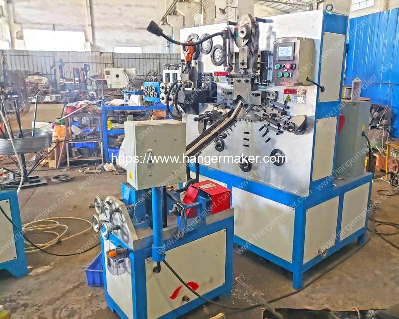 Automatic-Metal-Flat-Wire-Hanger-Hook-Bending-Making-Machine-for-Egypt-Customer