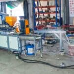 Integrated Coiled Plastic Coated Wire and Cutted Wire Making Machine
