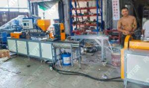 Integrated Coiled Plastic Coated Wire and Cutted Wire Making Machine Integrated Coiled Plastic Coated Wire and Cutted Wire Making Machine