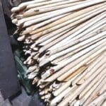 Automatic-Wooden-Hanger-Round-Bar-Double-Head-Angle-Cutting-Machine-Product