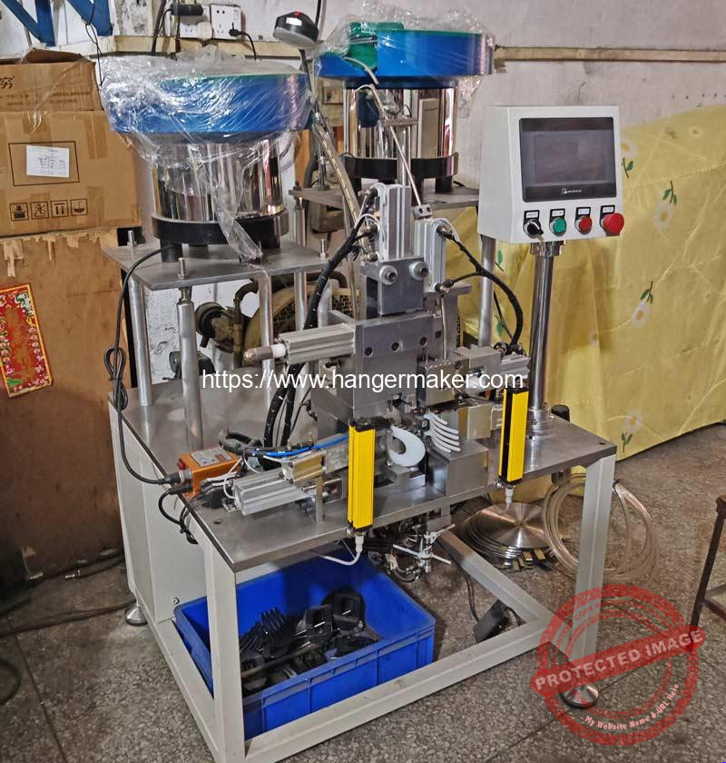 Spring Clip Making Machine Semi-Automatic Hair Claw Clip Spring Pin Assembling Making Machine ...