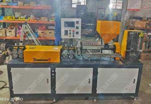 Automatic Steel Wire Straightening and Plastic Coating Cutting Machine for Poland Customer Automatic Steel Wire Straightening and Plastic Coating Cutting Machine for Poland Customer