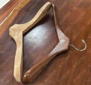 Automatic Wide Shoulder Wooden Hanger Production Line for USA Customer Automatic Wide Shoulder Wooden Hanger Production Line for USA Customer